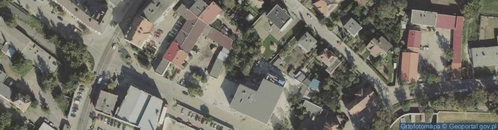 Zdjęcie satelitarne Rotunda św. Gotarda