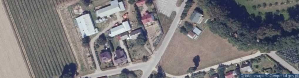 Zdjęcie satelitarne Rozanystok widok z drogi