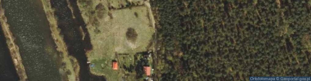 Zdjęcie satelitarne Rozlewiska Lyny