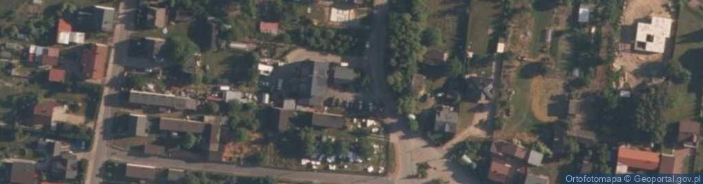 Zdjęcie satelitarne Ruda Wieluńska kościół