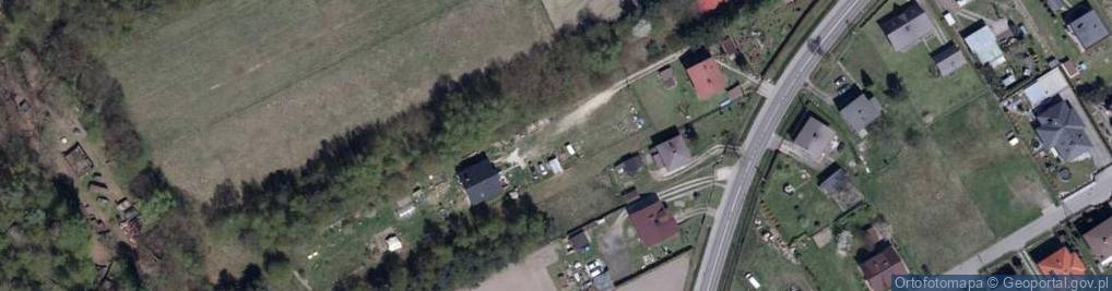 Zdjęcie satelitarne Rybnik Kamień kościół św. Alberta figura 09.08.09 pl