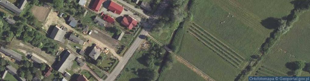 Zdjęcie satelitarne Rzeka Gorajec w Gorajcu-Starej Wsi
