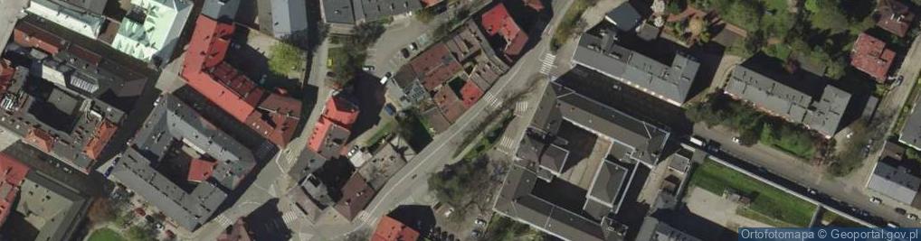 Zdjęcie satelitarne Sad Rejonowy w Cieszynie 02