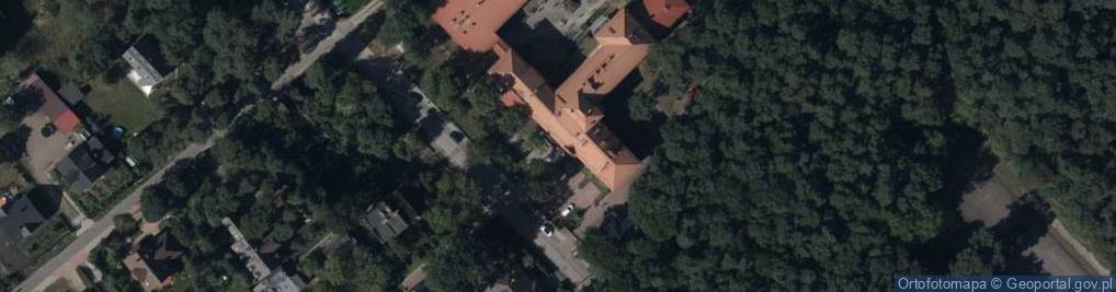 Zdjęcie satelitarne Sanatorium Krukowskiego w Otwocku
