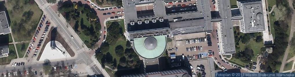 Zdjęcie satelitarne Sejm RP