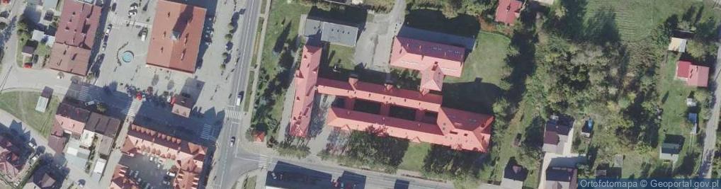 Zdjęcie satelitarne Sieniawa cerkiew 1