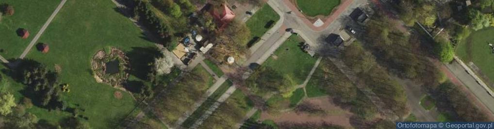 Zdjęcie satelitarne Silesian Central Park - ZOO gate 01