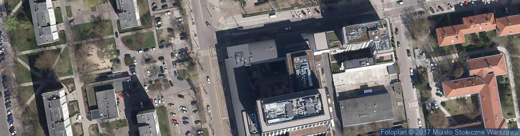Zdjęcie satelitarne Skierniewicka budynek Dolcan