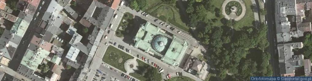 Zdjęcie satelitarne Słowacki Theatre detail