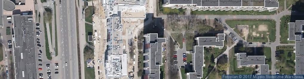 Zdjęcie satelitarne Sluzew blocks 2