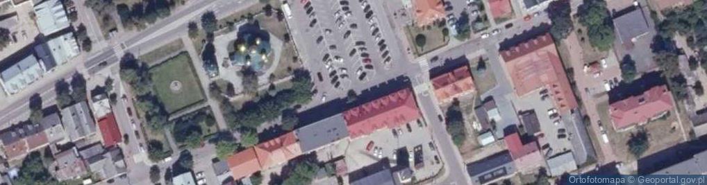 Zdjęcie satelitarne Sokółka ratusz