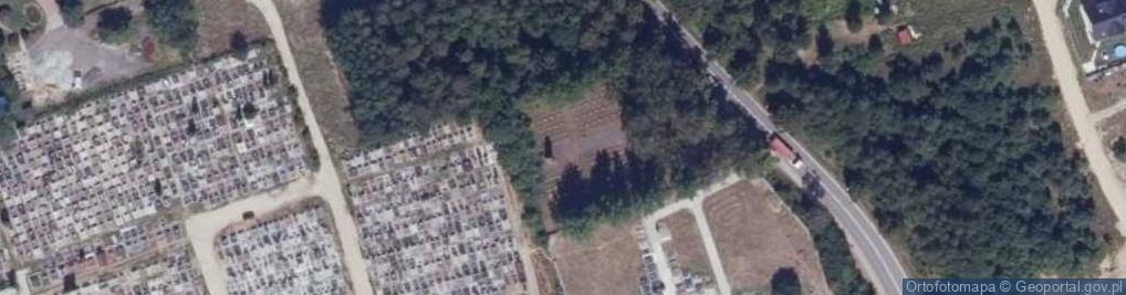 Zdjęcie satelitarne Sokółka - Soviet military cemetery 02