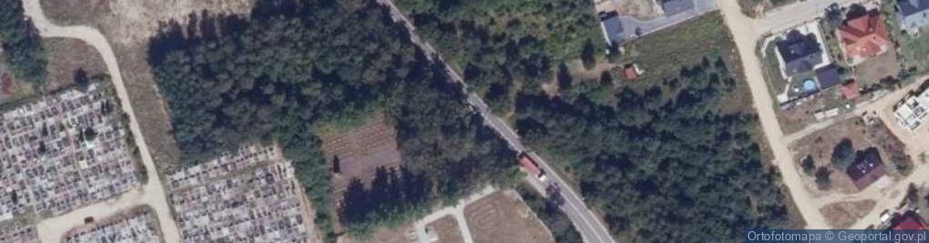 Zdjęcie satelitarne Sokółka - Soviet military cemetery 04
