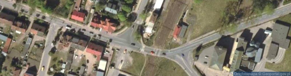Zdjęcie satelitarne Stacja Olsztynek