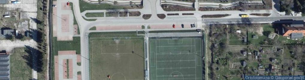 Zdjęcie satelitarne Stadion Górnika Wałbrzych