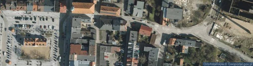 Zdjęcie satelitarne Starogard biblioteka