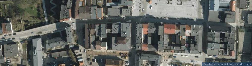 Zdjęcie satelitarne Starogard Gdański, Rynek, obchodní dům