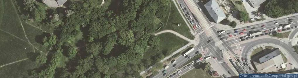 Zdjęcie satelitarne Stary Cmentarz Podgórski-grob Bednarskich2