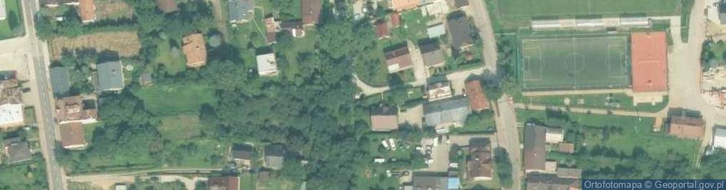 Zdjęcie satelitarne Stary Sącz - źródełko św. Kingi