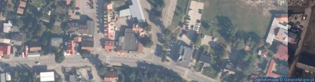 Zdjęcie satelitarne Stegna kosciol ambona