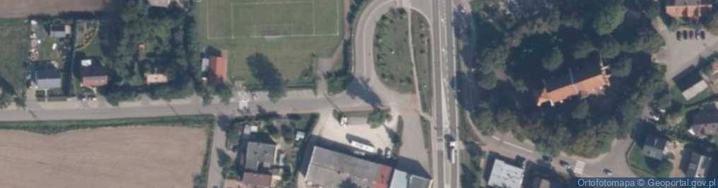 Zdjęcie satelitarne Subkowy, hasičská zbrojnice