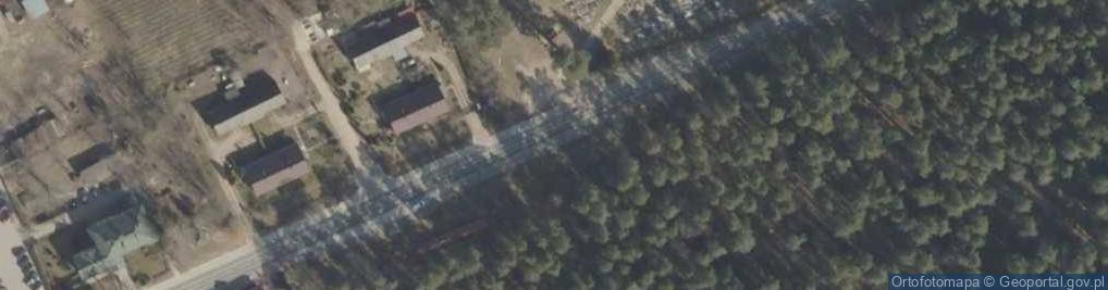 Zdjęcie satelitarne Suprasl - Podsuprasl - Cmentarz