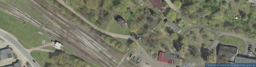 Zdjęcie satelitarne Suwałki water tower