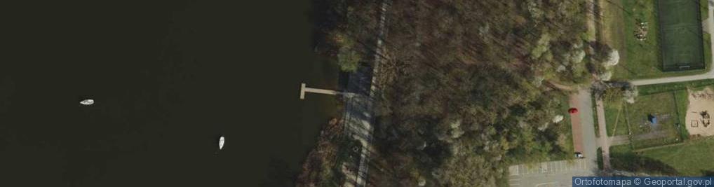 Zdjęcie satelitarne Swarzędz - nad jeziorem