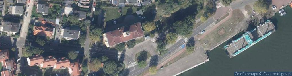 Zdjęcie satelitarne Świnoujście Kapitanat Portu CIMG2196