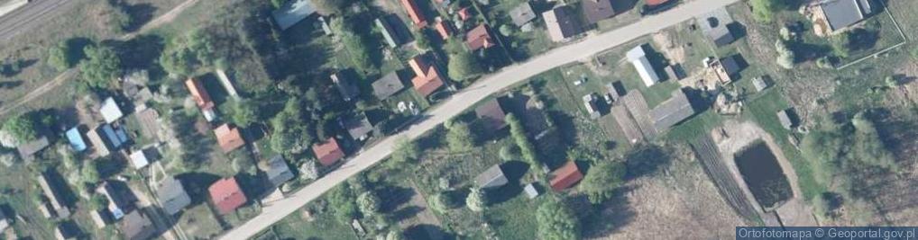 Zdjęcie satelitarne Sycze przystanek kolejowy 10.07.2009 p