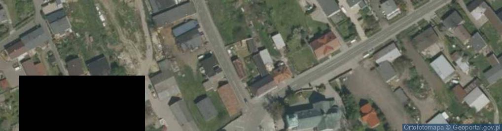 Zdjęcie satelitarne Synagoga w Wielowsi3