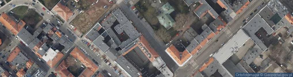 Zdjęcie satelitarne Synagogue in Gliwice (Nemo5576)