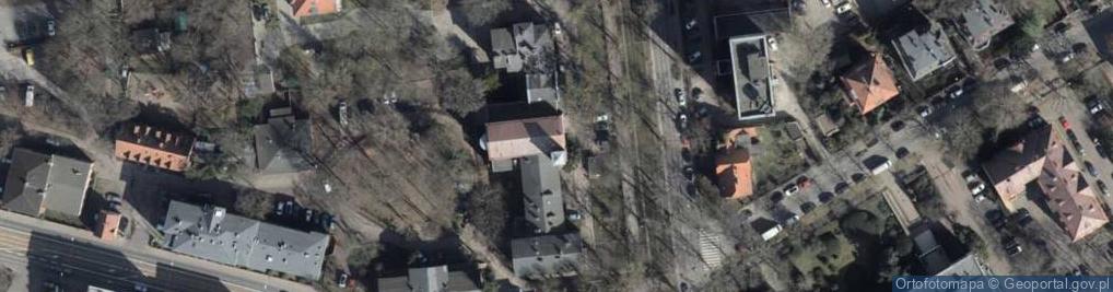 Zdjęcie satelitarne Szczecin cerkiew ul Wawrzyniaka d