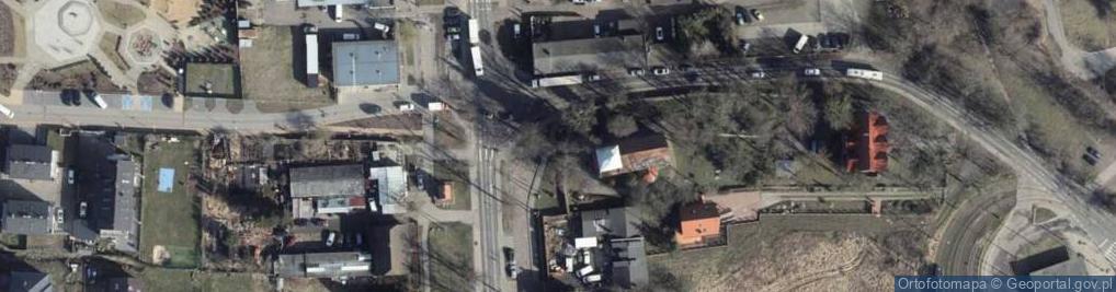 Zdjęcie satelitarne Szczecin Krzekowo kosciol 2