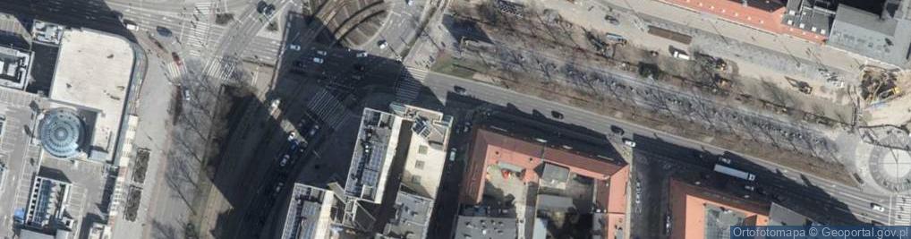 Zdjęcie satelitarne Szczecin Pałac Pod Głowami
