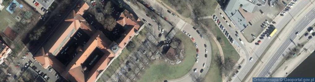 Zdjęcie satelitarne Szczecin, Wały Chrobrego (Hakkentarase) 2