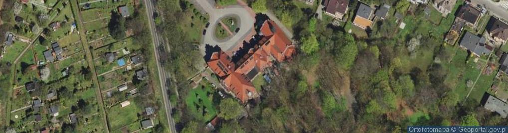 Zdjęcie satelitarne Tarnowskie gory szpital nr 2