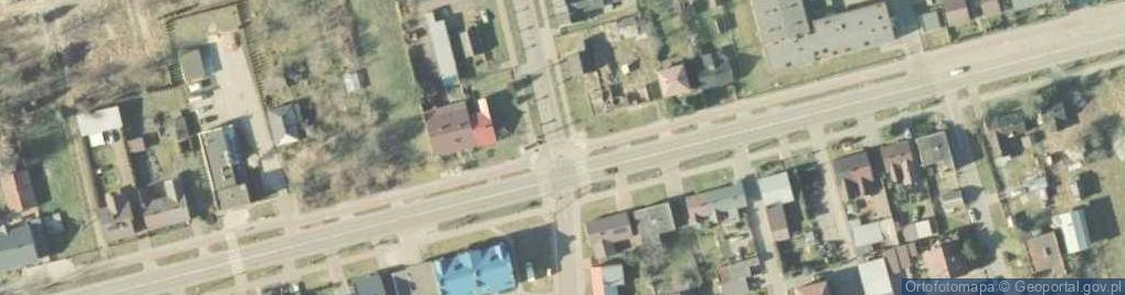 Zdjęcie satelitarne Terespol-stare-domy