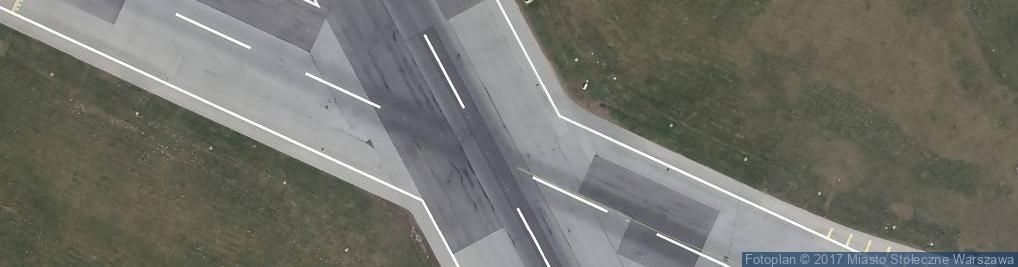 Zdjęcie satelitarne Terminal Wojskowego Portu Lotniczego Warszawa