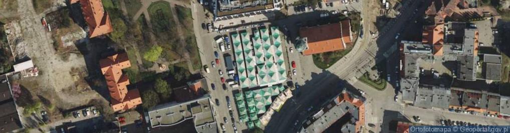 Zdjęcie satelitarne Thermae in Poznan Wilda