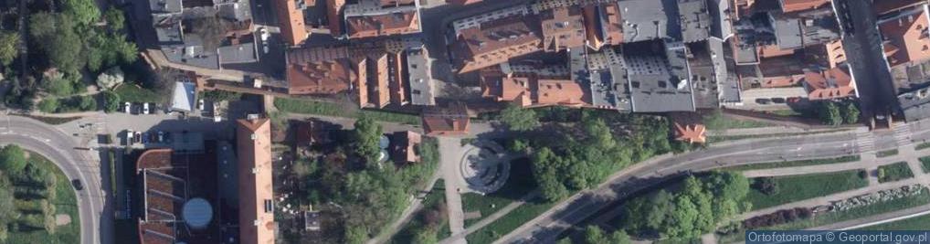 Zdjęcie satelitarne Torun Brama Klasztorna 03