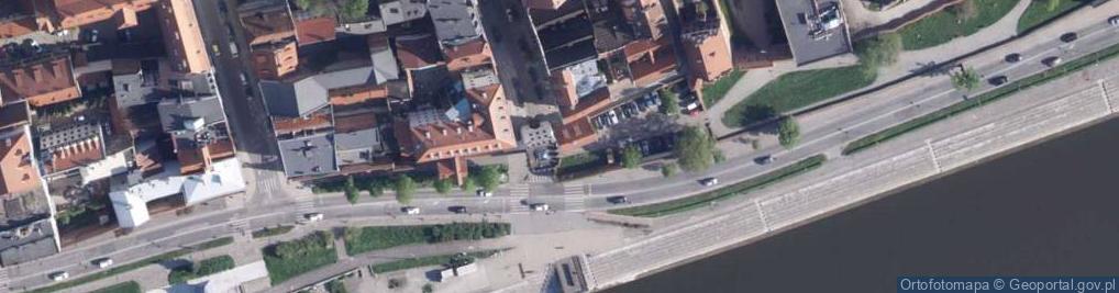 Zdjęcie satelitarne Toruń - Brama Mostowa 01