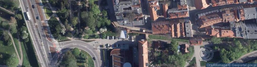 Zdjęcie satelitarne Toruń - Leaning Tower 01