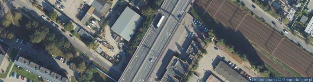 Zdjęcie satelitarne Trasa Kwiatkowskiego Gdynia3