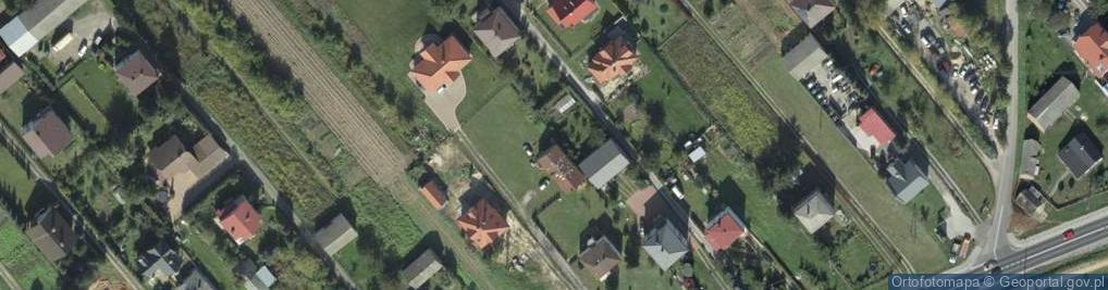 Zdjęcie satelitarne Turka (pow lubelski)-skrzyżowanie