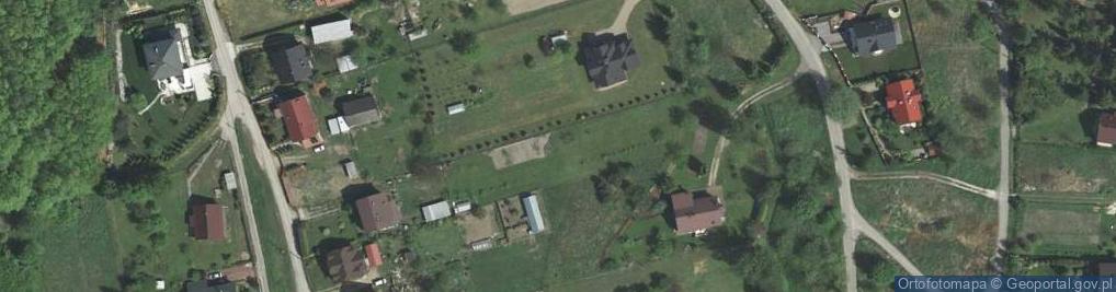 Zdjęcie satelitarne Tyniec Abbey