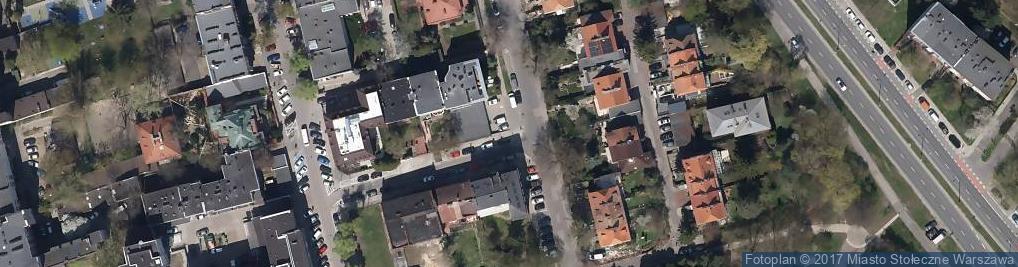 Zdjęcie satelitarne Ulica Humańska w Warszawie