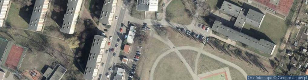 Zdjęcie satelitarne UlicaRuska