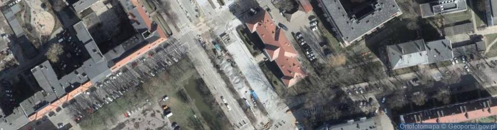 Zdjęcie satelitarne Uniwersytet Szczecinski Wydzial Filologiczny