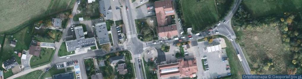 Zdjęcie satelitarne Urz gminy Jasienica